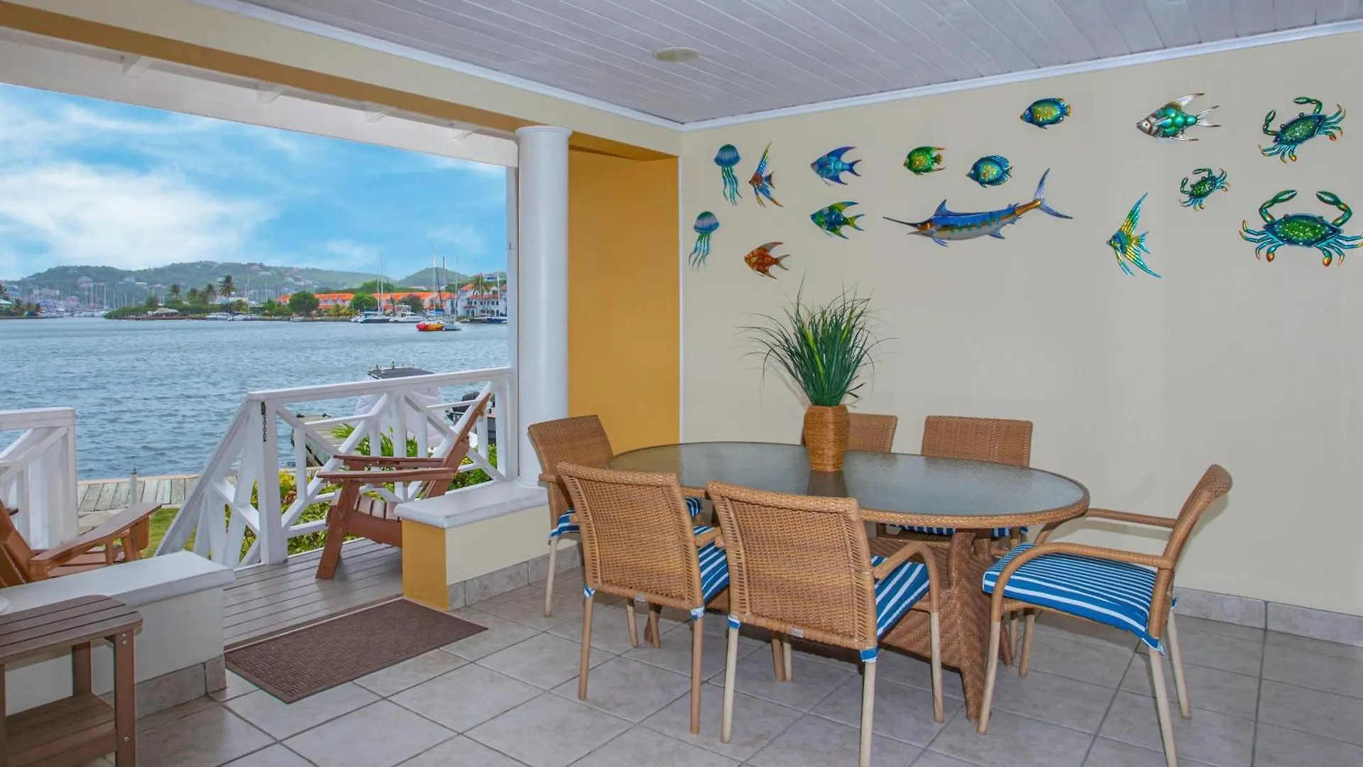 The Harbour #6 - 2 Bedrooms In Rodney Bay Townhouse Gros Islet 0*,  Saint Lucia